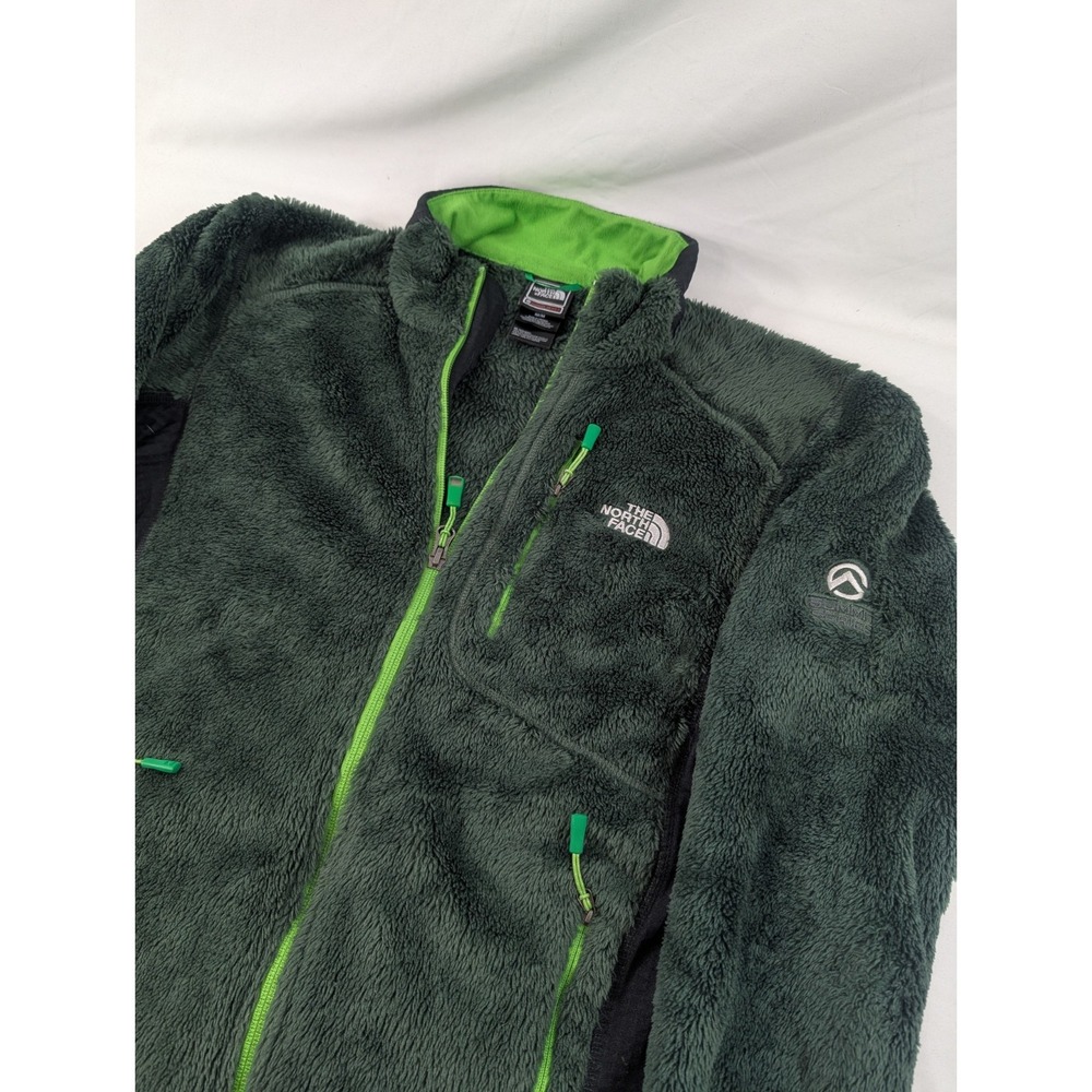 The North Face Summit Series Scythe Jacket Polartec Medium Dark Green Fleece